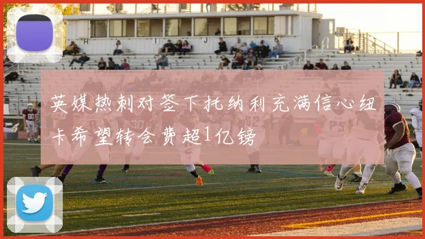 英媒热刺对签下托纳利充满信心纽卡希望转会费超1亿镑